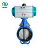 1.pneumatic wafer butterfly valve DI+CF8+NBR DN150 (2) -G0005 