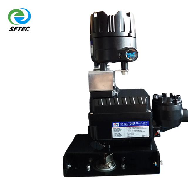 10. pneumatic wafer butterfly valve w YTC positioner and transmitter DI+SS+EPDM DN100(3)-G0001 