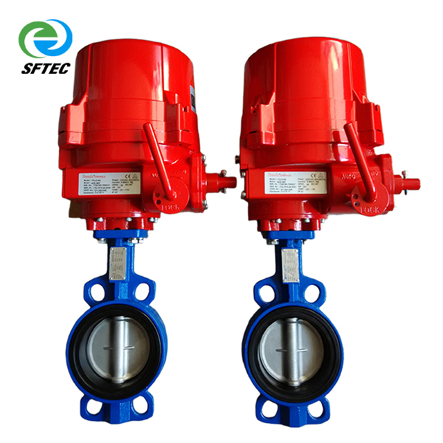  LQ type electric wafer butterfly valve DI+CF8+EPDM G0001 (4)