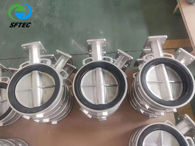 3.lever wafer butterfly valve Stainless steel- G0001 (3)