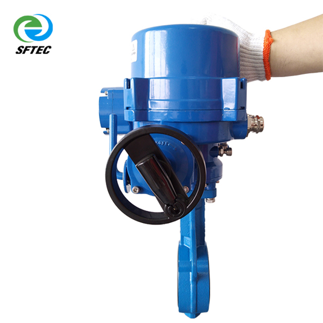  LQ type electric wafer butterfly valve DI+CF8+EPDM G0001 (5) 