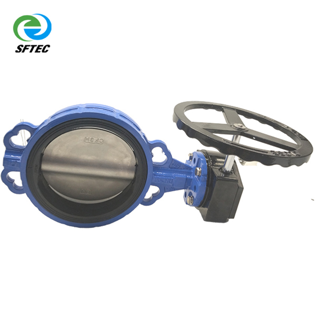 2.gear wafer butterfly valve DI+CF8+EPDM DN250 (1)-G0005 2