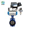 8. pneumatic wafer butterfly valve w YTC positioner DI+SS+EPDM DN100(1)-G0001 