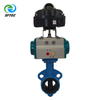 4. pneumatic wafer butterfly valve w EX limit switch DI+NYLON+NBR DN50 - G0001 