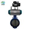 8. pneumatic wafer butterfly valve w TISSIN positioner DI+CF8+EPDM DN250 (4) -G0005 