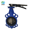 6.lever wafer butterfly valve Ductile iron + CF8 + EPDM DN80- -G0005(1) 