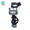 7. pneumatic wafer butterfly valve w positioner and cluth DI+CF8+PTFE (1)-G0005 