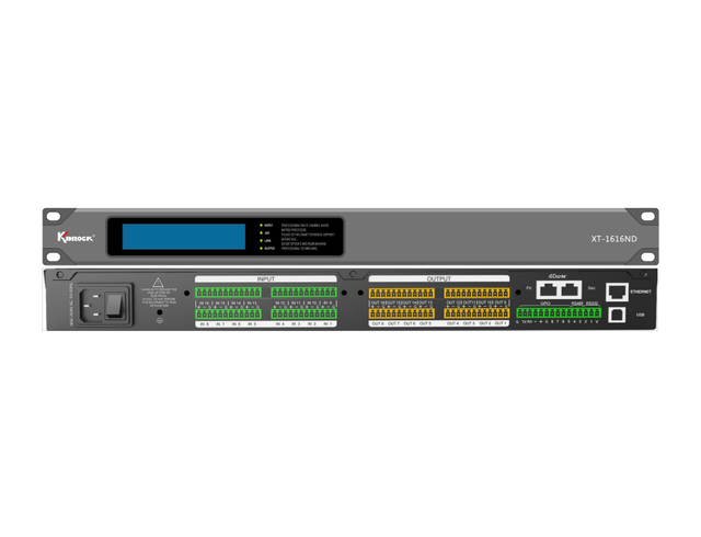 16x16 audio processor