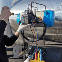 Hot air system for the new energy project at Pudong Airport 