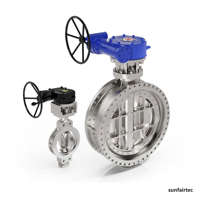 Triple Offset Three-eccentric Multi-layer Hard Seal Butterfly Valve