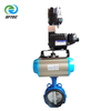 10. pneumatic wafer butterfly valve w YTC positioner and transmitter DI+SS+EPDM DN100(1)-G0001 