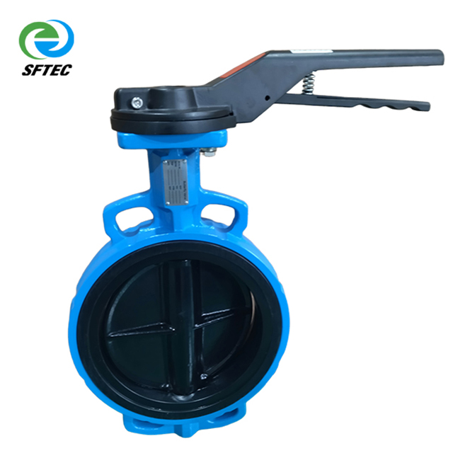 Ductile Iron Body CF8 SS Disc Concentric Butterfly Valve