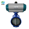 1.pneumatic wafer butterfly valve DI+CF8+EPDM DN200(1)-G0005 