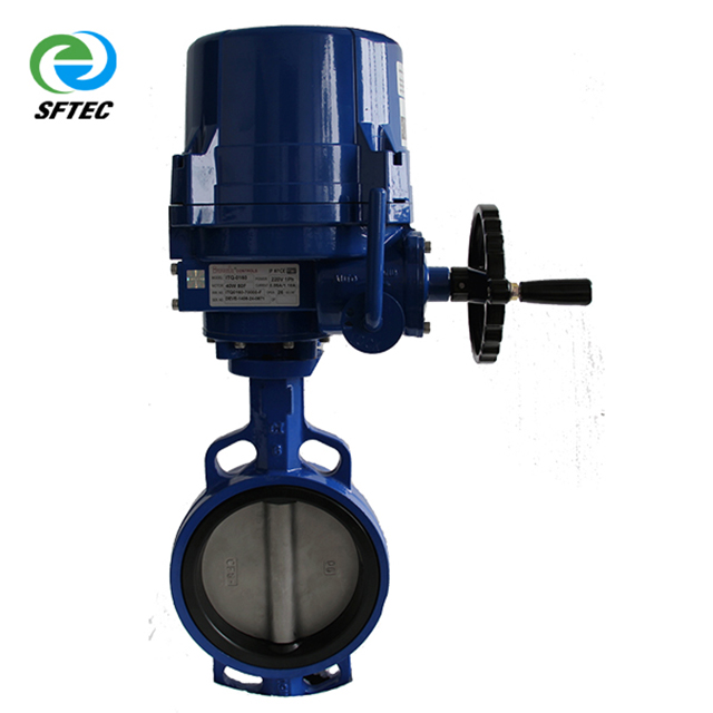 LQ type electric wafer butterfly valve DI+CF8+EPDM G0001 (3)