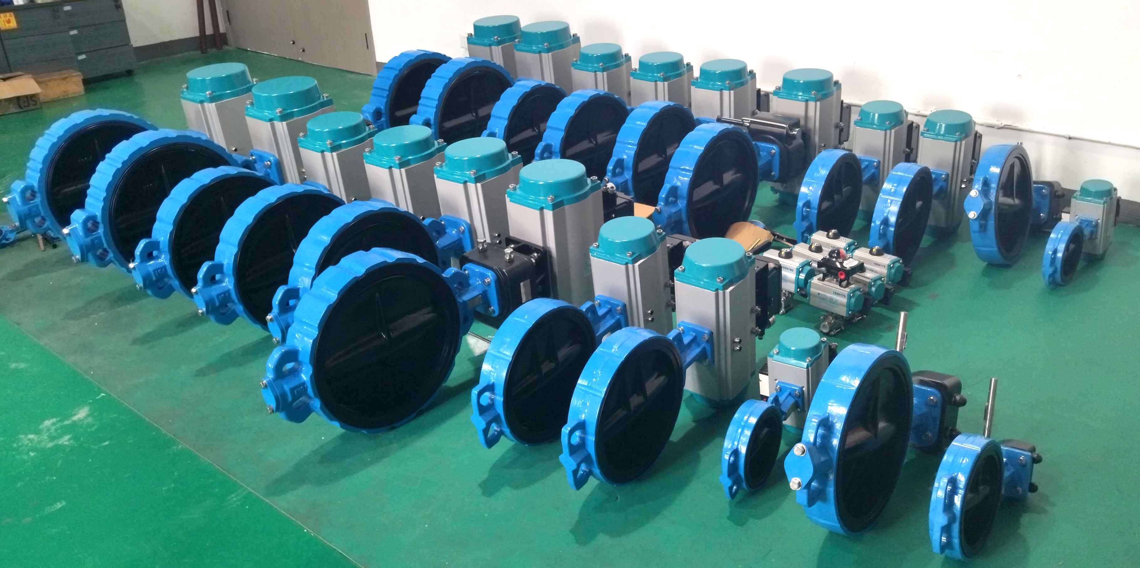 bulk of pneumatic wafer butterfly valve(1)
